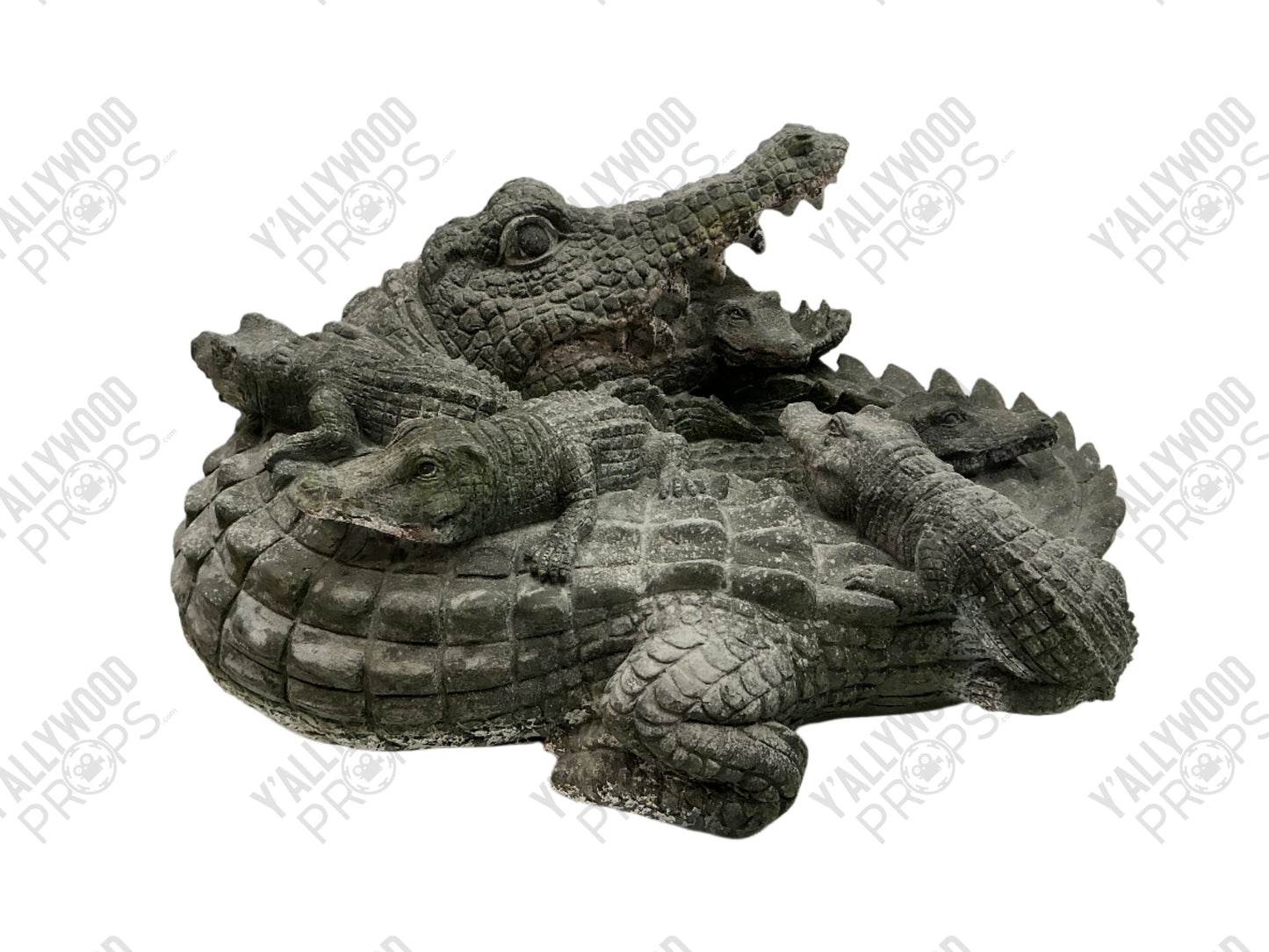 Gatorville Momma Gator with Baby Gators Statue Bad Boys 4 Ride or Die (2024) Movie Prop Y'allywood Props