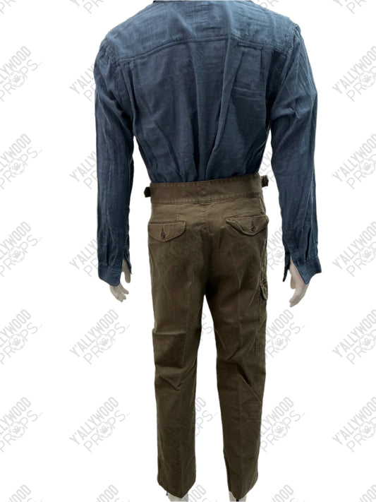 Photographer Jeff Schine's Outfit The Beanie Bubble (2023) Wearable Wardrobe Y'allywood Props