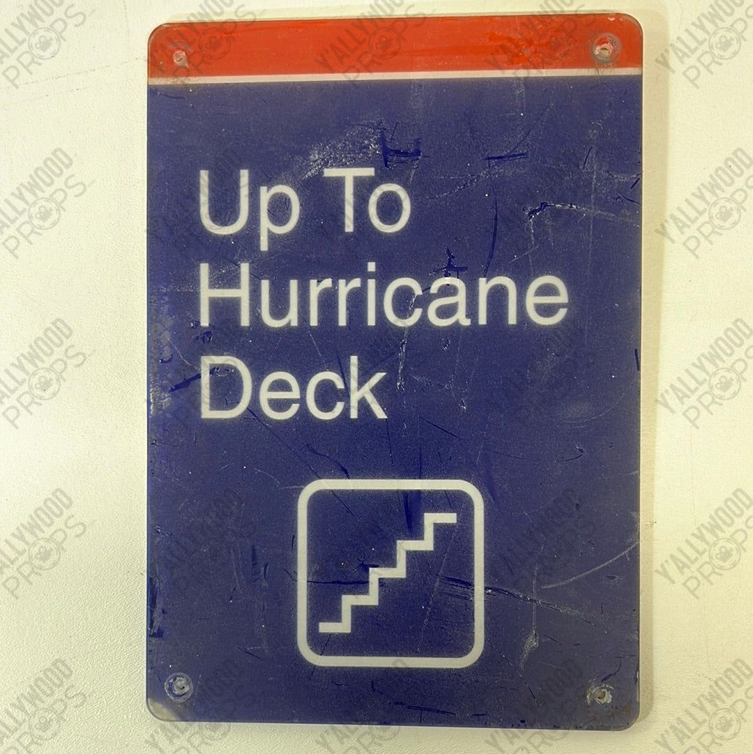 Staten Island Ferry Signs Spider-Man: Homecoming Movie Prop Y'allywood Props Up to Hurricane Deck 10x7”