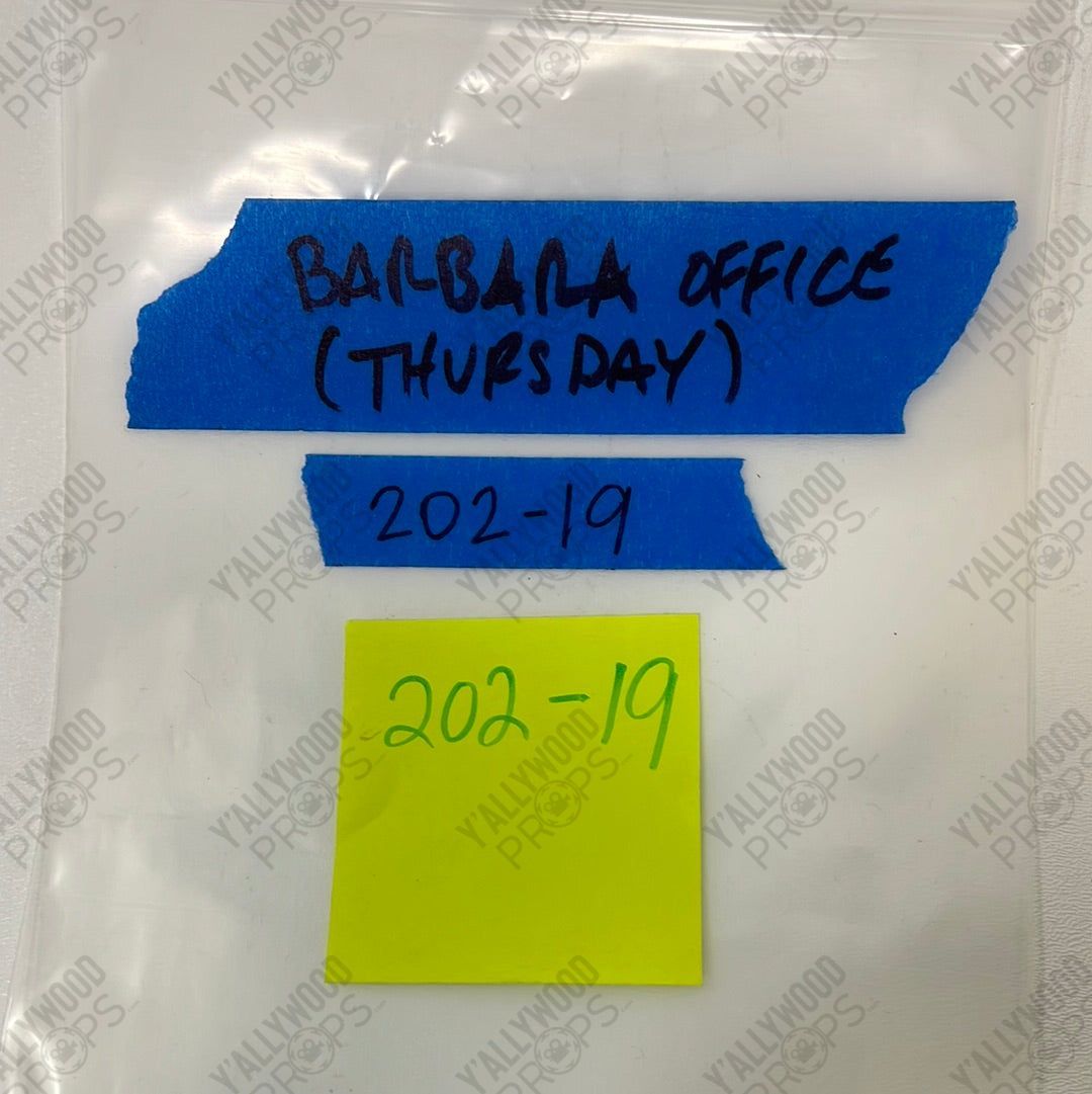 Barbara’s Yellowstone Brochure S2E2 Stargirl Movie Prop Y'allywood Props