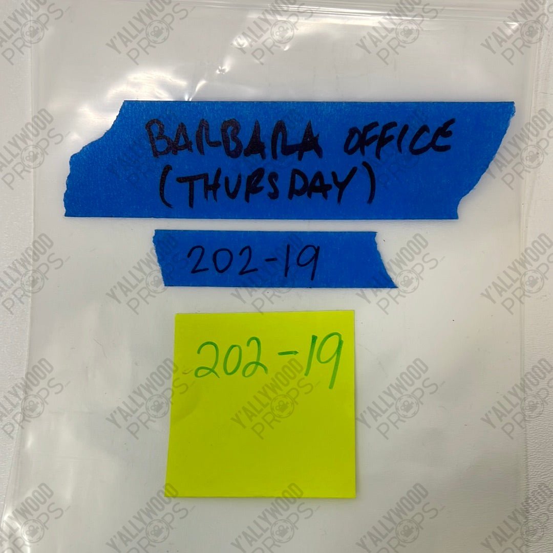 Barbara’s Yellowstone Brochure S2E2 Stargirl Movie Prop Y'allywood Props