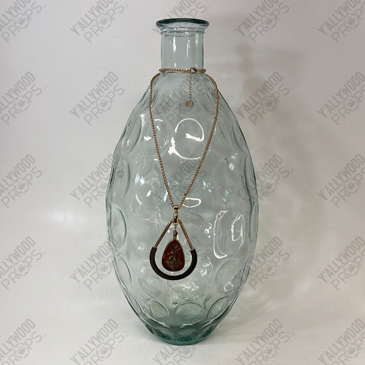 Glass Vase w/ Pendant from Hulk's Room Thor Ragnarok Movie Prop Y'allywood Props