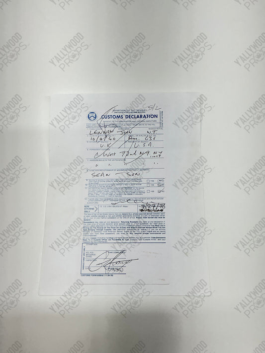 Baton Rouge Customs Forms American Made (2017) Movie Prop Y'allywood Props