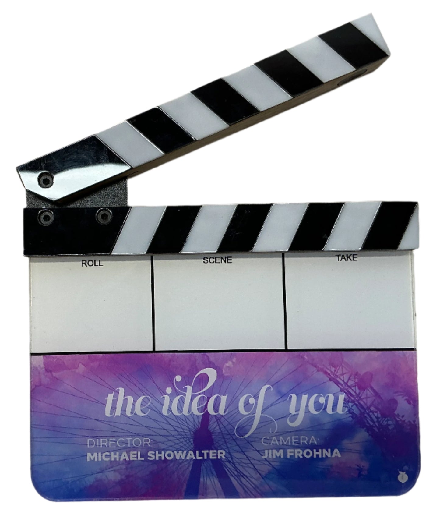 Director's Clapboards The Idea of You (2024) Film Memorabilia Y'allywood Props Option D (6x5")