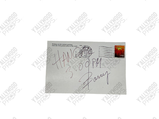 Sheriff Downing's Mail American Made (2017) Movie Prop Y'allywood Props Signed 1 (6"x4")