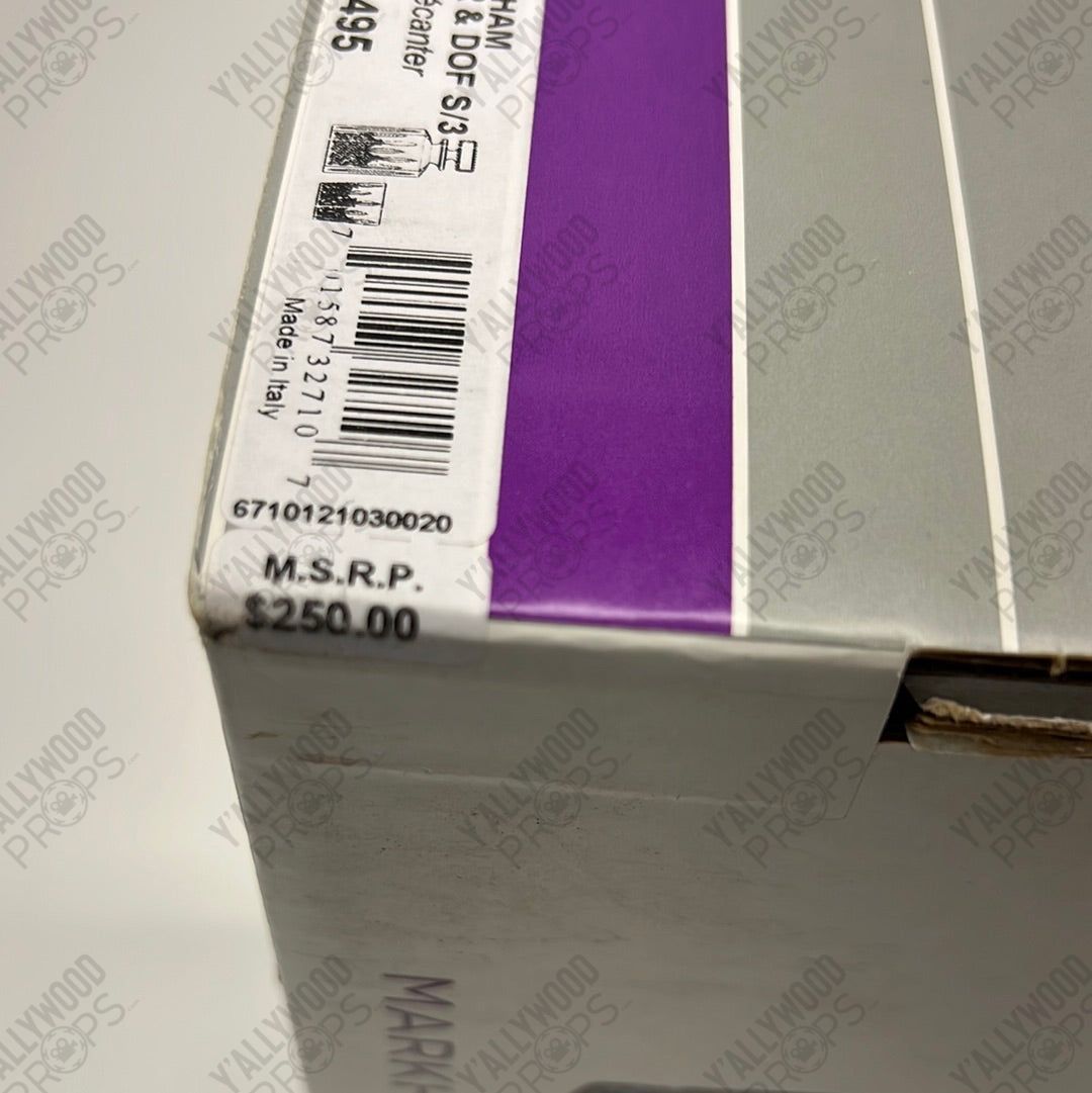 Nile’s Decanter & Glasses S1E4 Doom Patrol Movie Prop Y'allywood Props