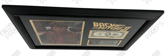 Biff Buck Display Back to the Future II (1989) Movie Prop Y'allywood Props