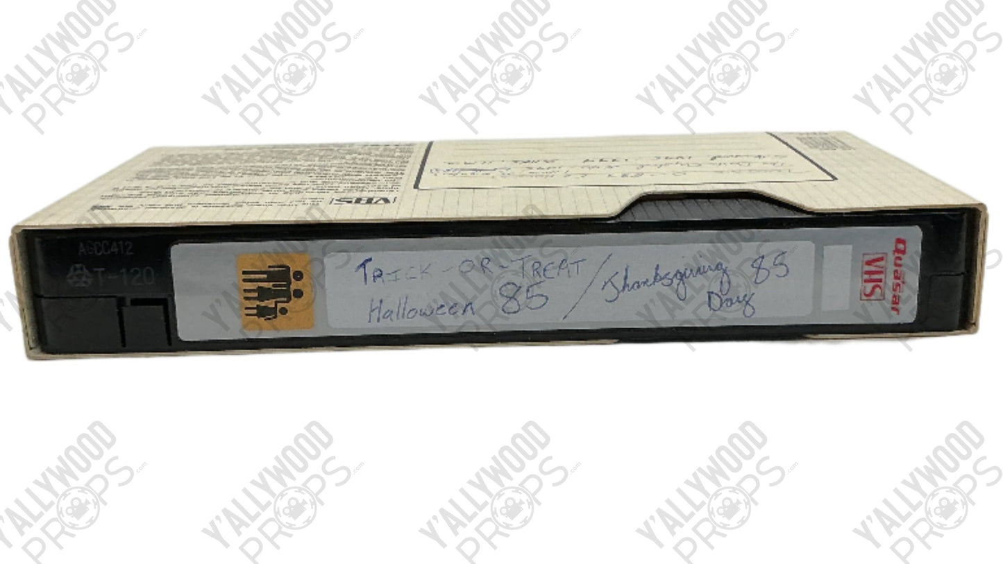 VHS Tapes Stranger Things (2016-2025) Movie Prop Y'allywood Props Option G