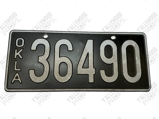 License Plate Killers of the Flower Moon (2023) Y'allywood Props 34