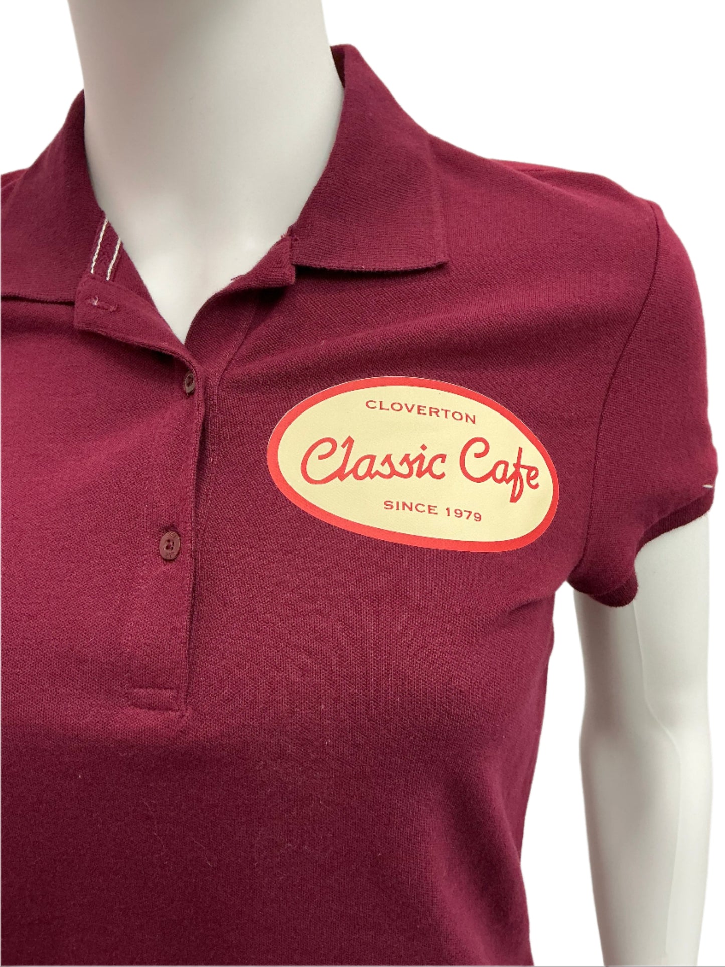 Cloverton Cafe Polo Shirt Doom Patrol (2019) Movie Prop Y'allywood Props