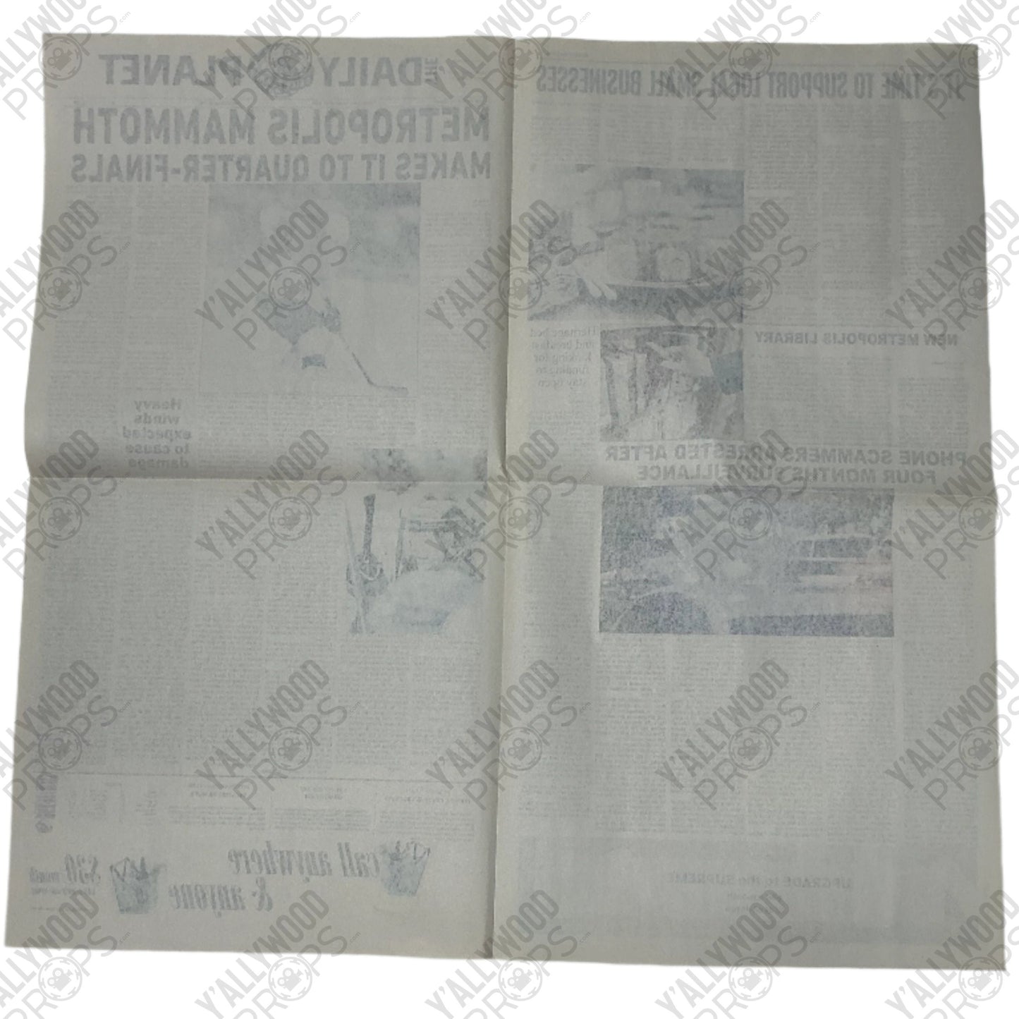 The Daily Planet Newspaper Superman & Lois (2021-2024) Movie Prop Y'allywood Props