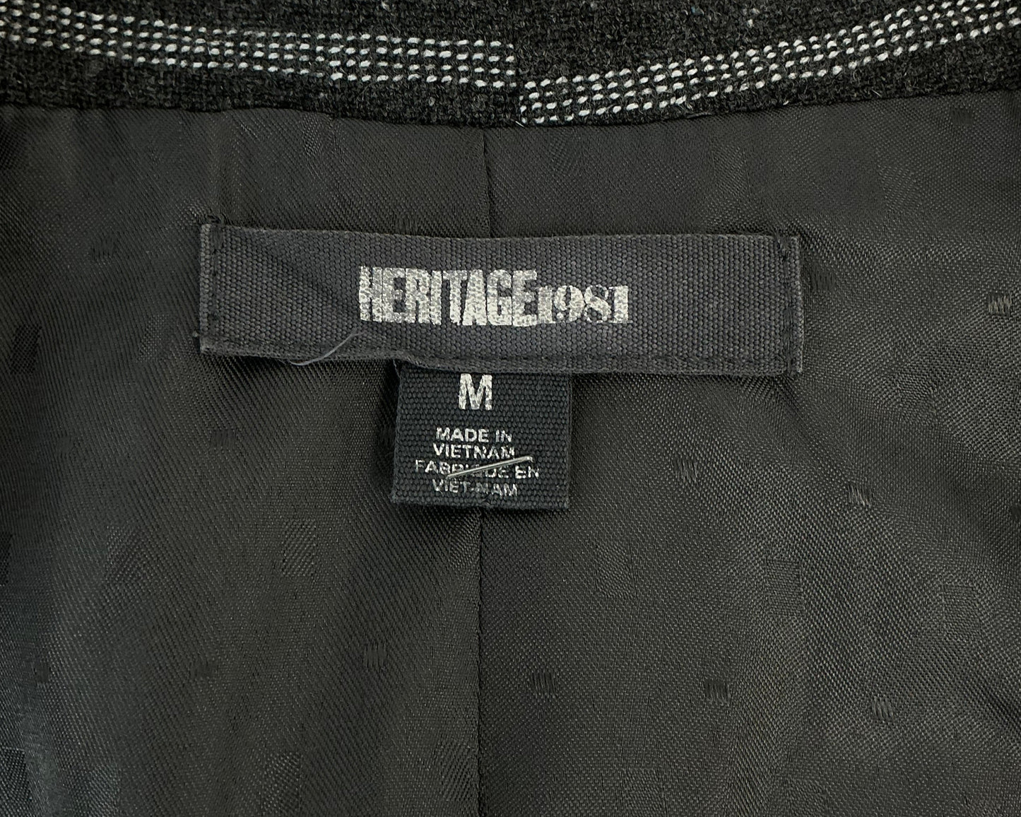 Heritage 1981 Suit Vest Doom Patrol Wardrobe Wardrobe Y'allywood Props