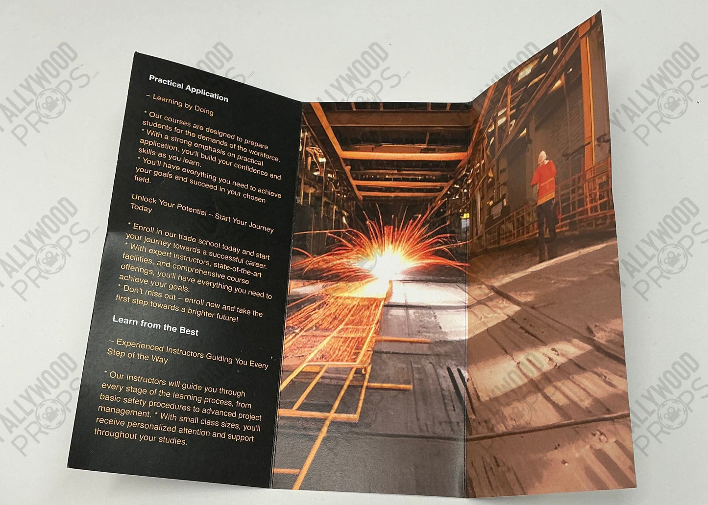 Robbie's Tech School Brochures S6E11 Cobra Kai Movie Prop Y'allywood Props