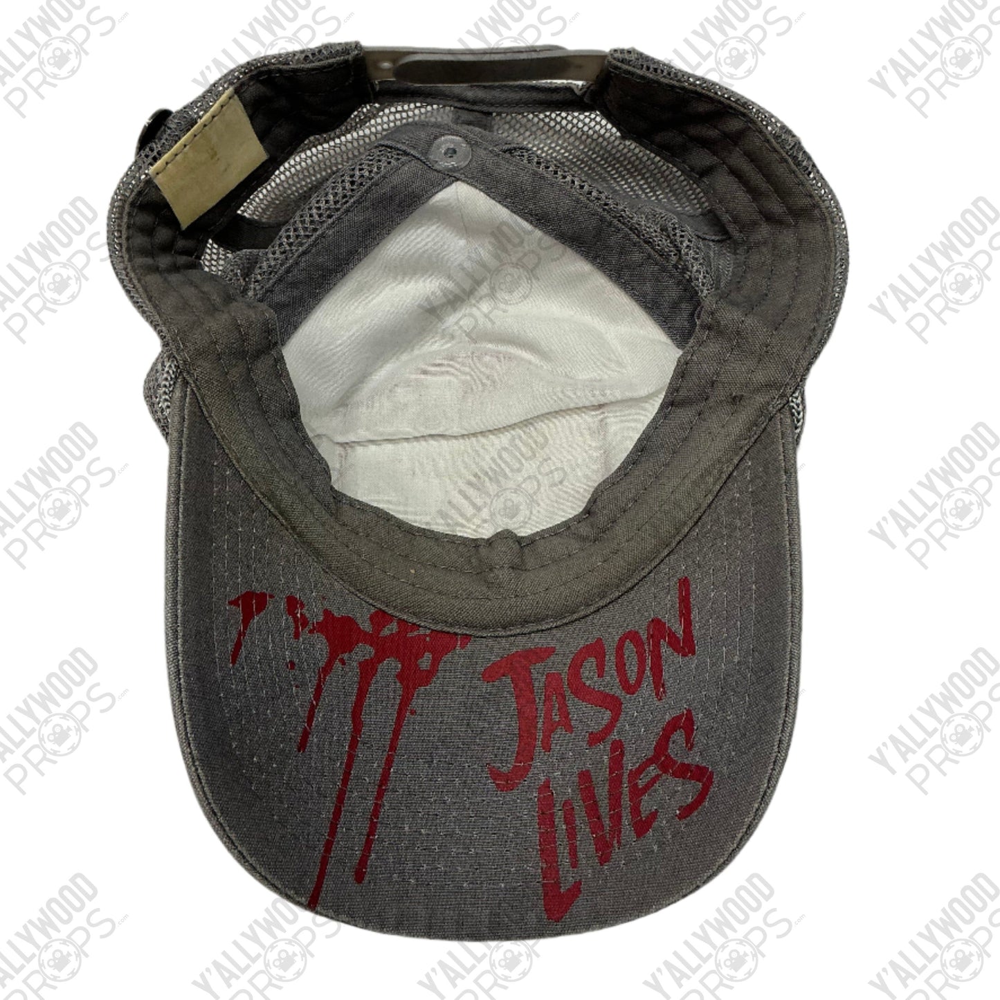 Camp Crystal Lake Hat & Pin Jason Lives Wearable Wardrobe Y'allywood Props