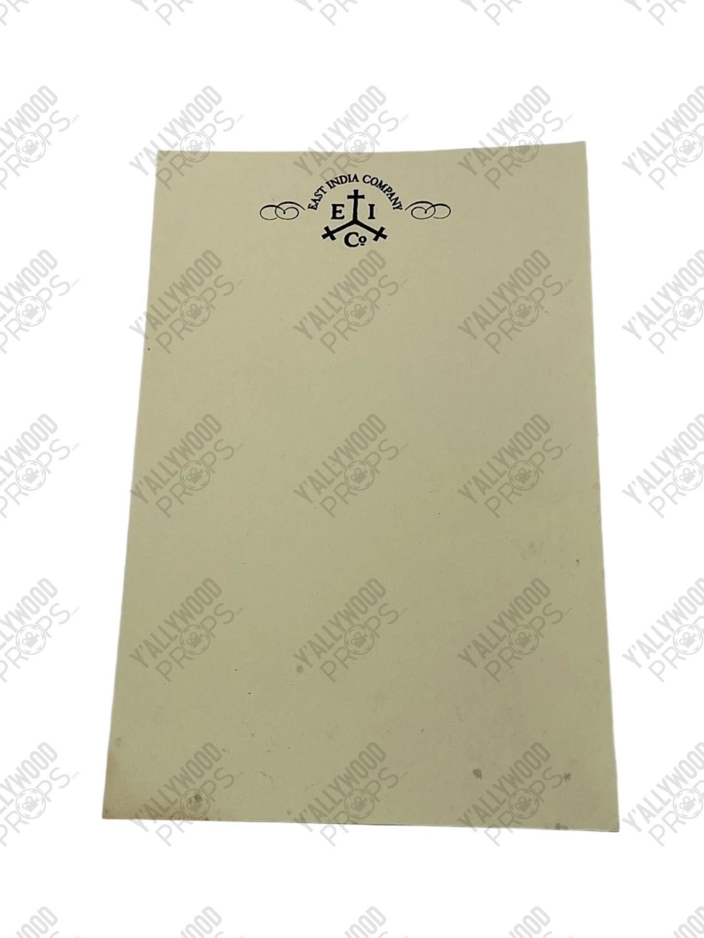 East India Co Letterhead Pirates of the Caribbean: Dead Men Tell No Tales (2017) Movie Prop Y'allywood Props 5x7.5"