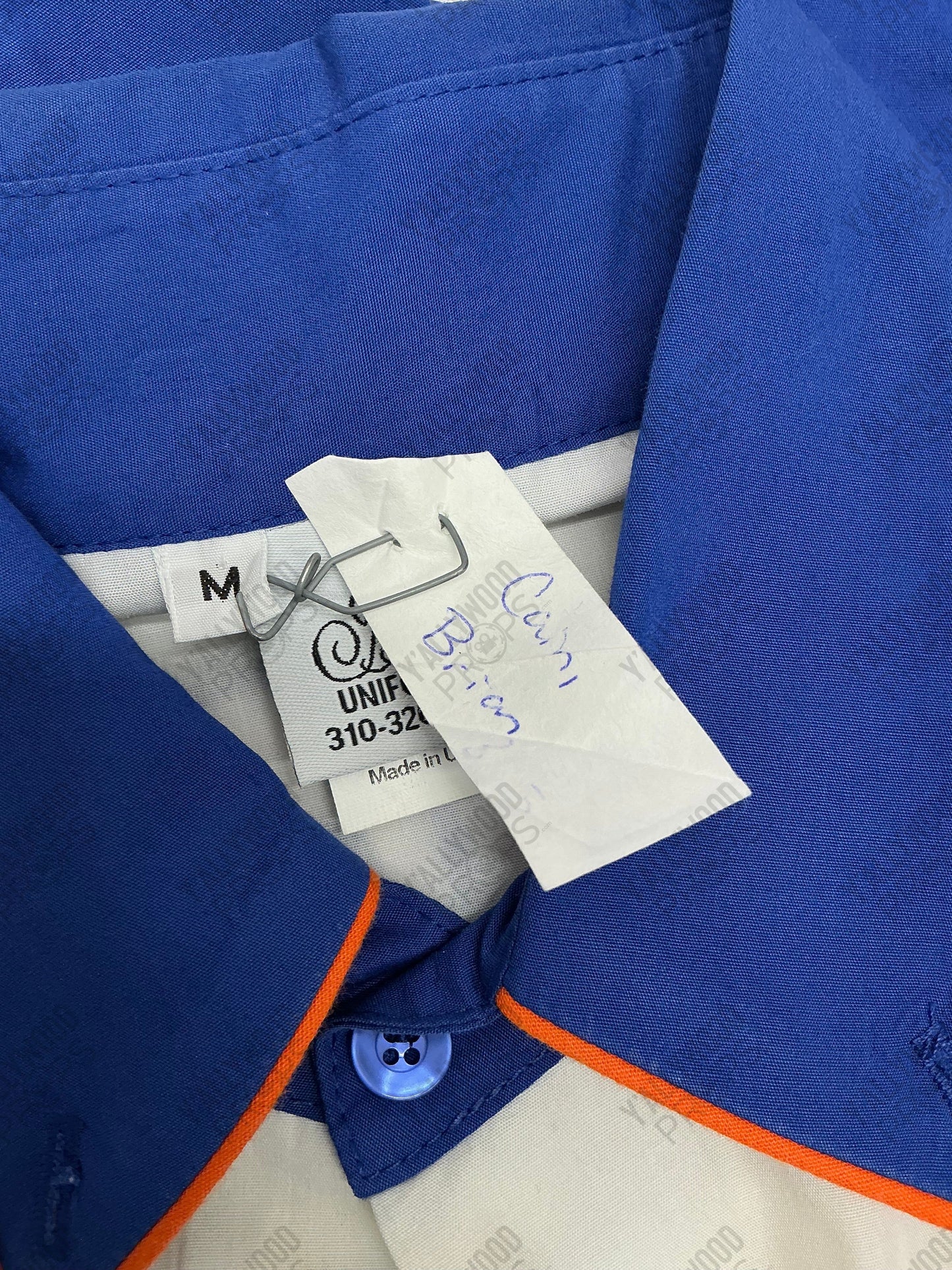 Valstar Racing Pit Crew Shirt Doom Patrol (2019) Wearable Wardrobe Y'allywood Props Medium Cain Brian (w/patches)