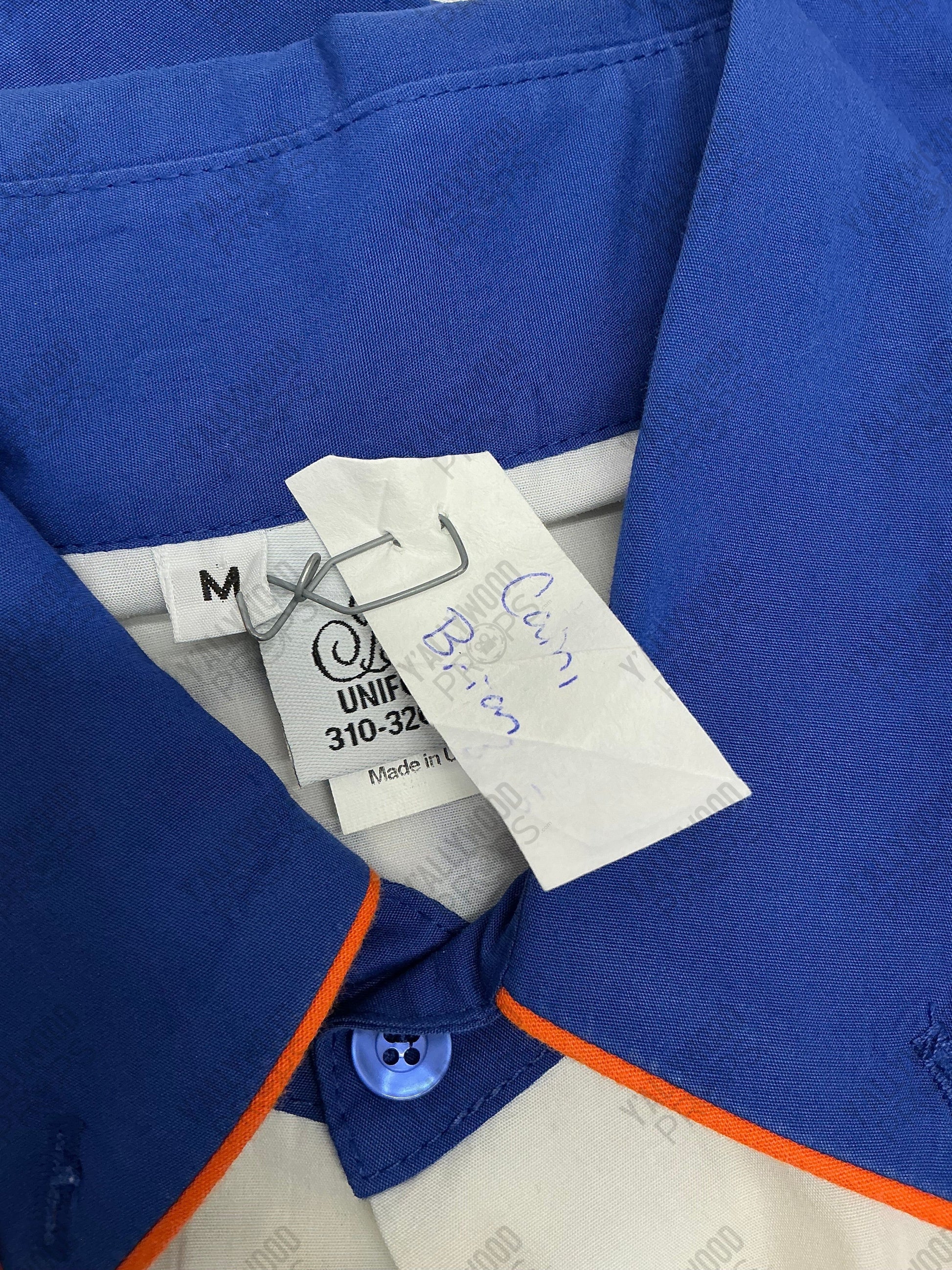 Valstar Racing Pit Crew Shirt Doom Patrol (2019) Wearable Wardrobe Y'allywood Props Medium Cain Brian (w/patches)