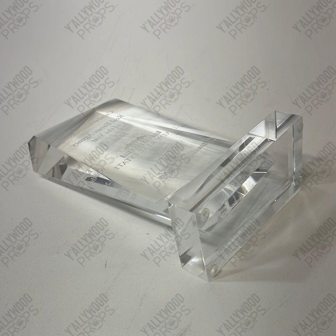 Camille Grady’s Award from Reptile Movie Prop Y'allywood Props