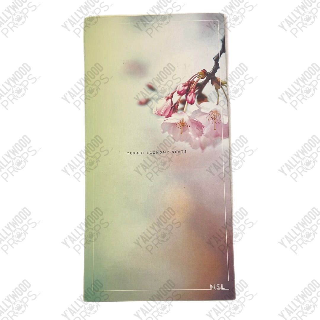 Brad Pitt’s Stunt Knife, Cell Phone and Menu Bullet Train Movie Prop Y'allywood Props