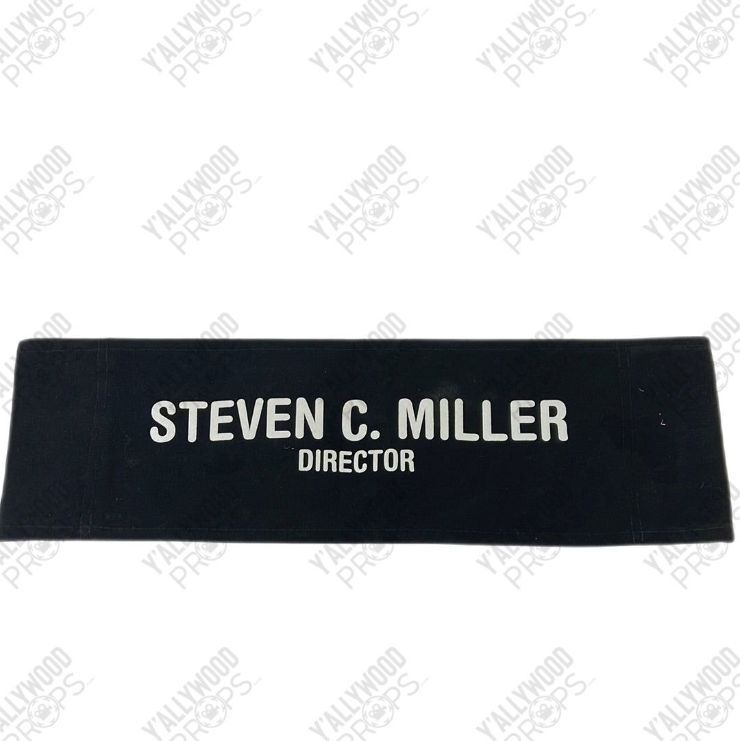 Line of Duty Production Used Chairback Movie Prop Y'allywood Props