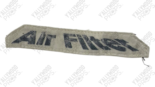Air Filter Patch S1E1 Doom Patrol (2019) Movie Prop Y'allywood Props