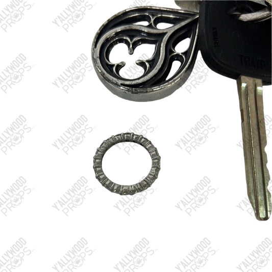 Allison Garrity Keychain and Ring Greenland Wardrobe Y'allywood Props