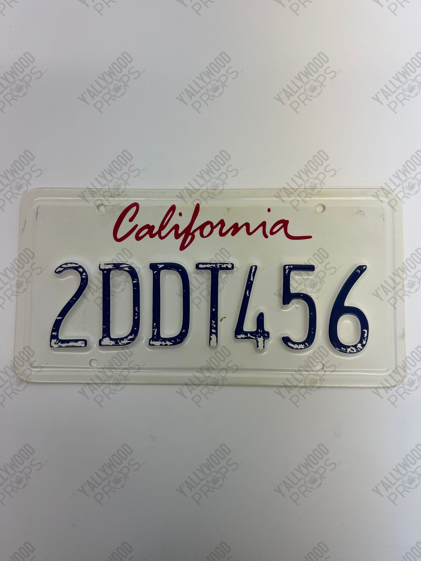 Johnny’s Firebird License Plate S1 Cobra Kai Movie Prop Y'allywood Props Front Plate