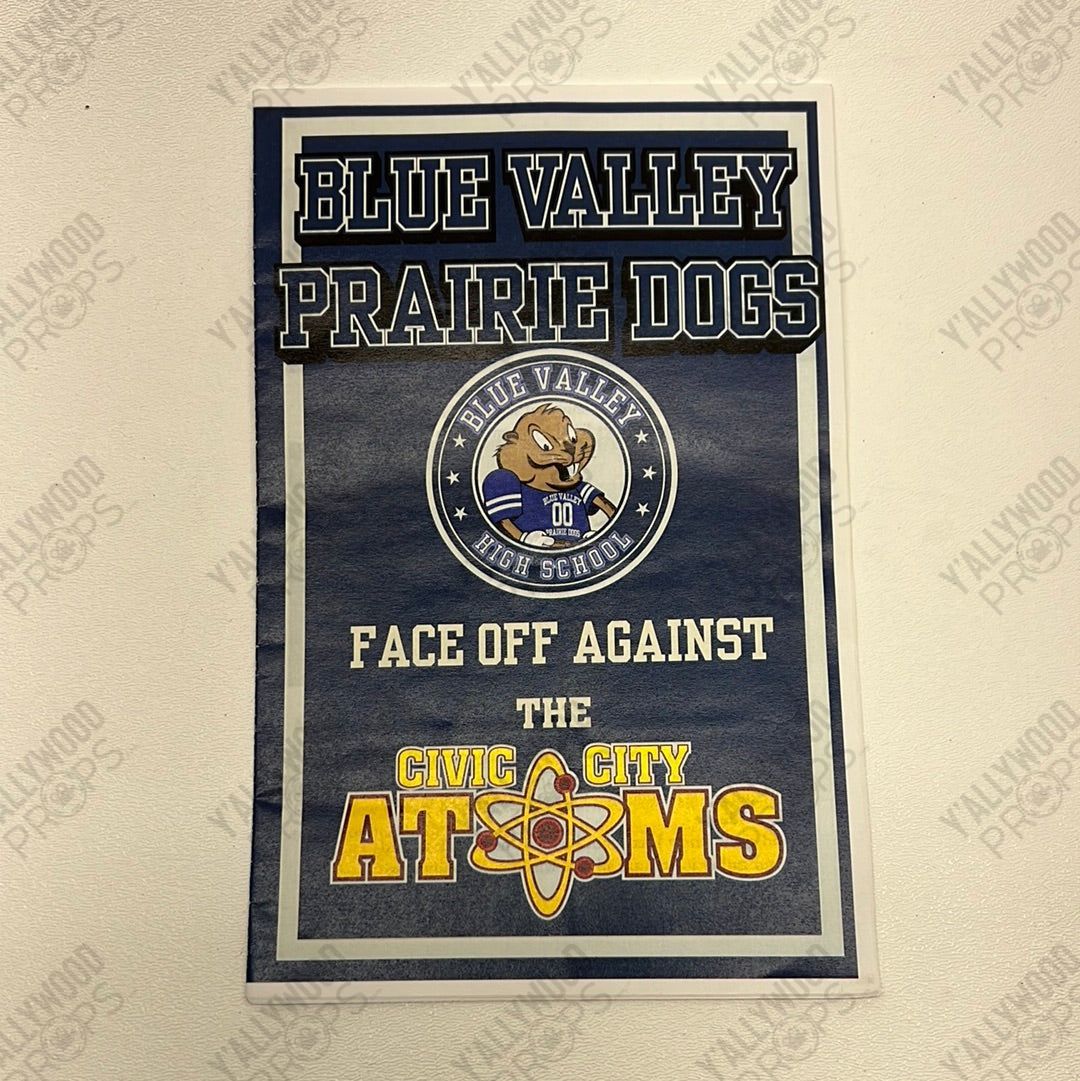 Blue Valley High School Football Program S1E2 Stargirl Movie Prop Y'allywood Props