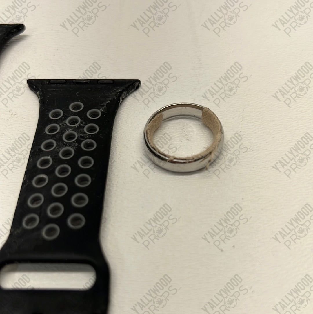 Sportsmaster’s Stunt Apple Watch Band & Ring Stargirl TV Series Wardrobe Y'allywood Props