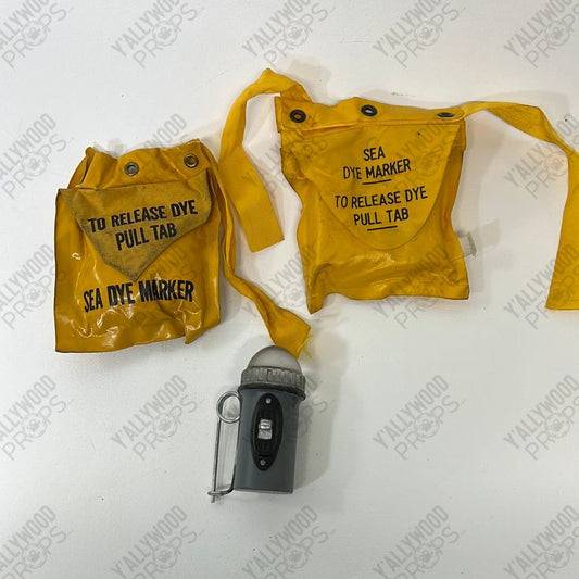 Dye Packs and Beacon Light from Devotion Movie Prop Y'allywood Props