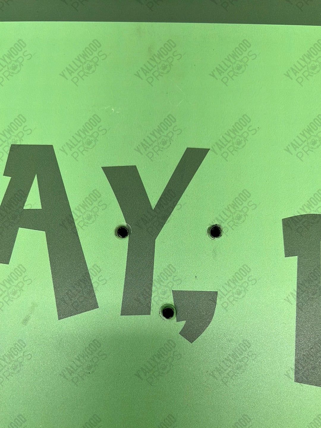 Danny The Street Sign S1E8 Doom Patrol Movie Prop Y'allywood Props