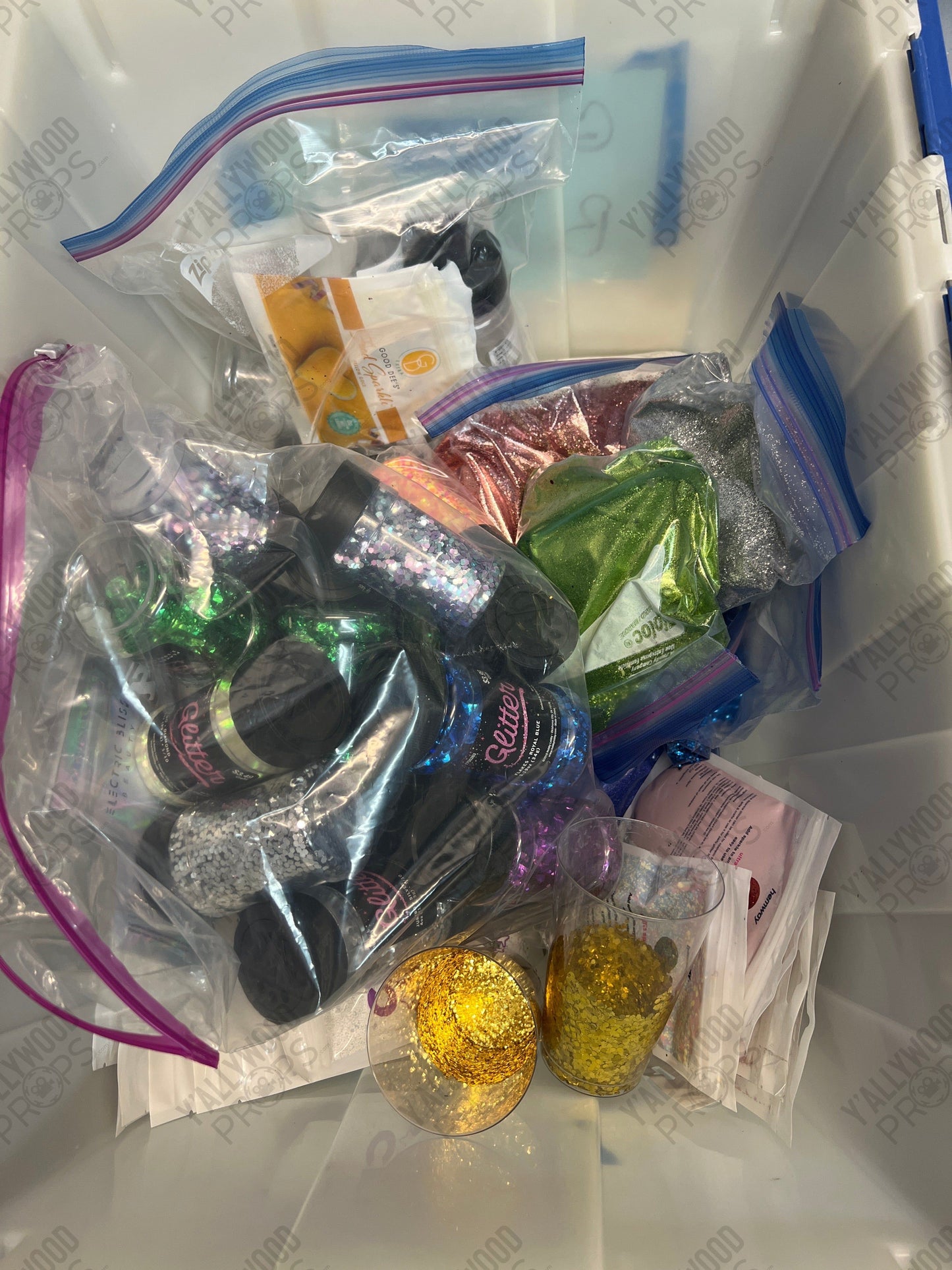 Sam & Tory’s Glitter Bombs S4E4 Cobra Kai Movie Prop Y'allywood Props Massive Lot of Leftover Glitter