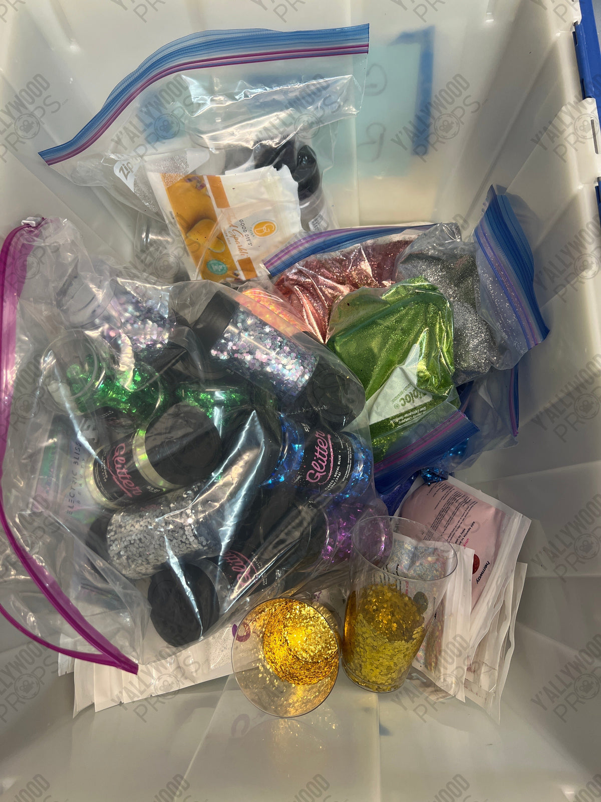 Sam & Tory’s Glitter Bombs S4E4 Cobra Kai Movie Prop Y'allywood Props Massive Lot of Leftover Glitter