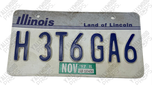 Jeremy's 1998 CRV Plates The Beanie Bubble (2023) Movie Prop Y'allywood Props Back