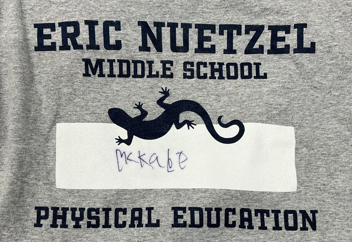 Middle School PE T-Shirts Me Apple TV Series (2024) Y'allywood Props YM Mckabe