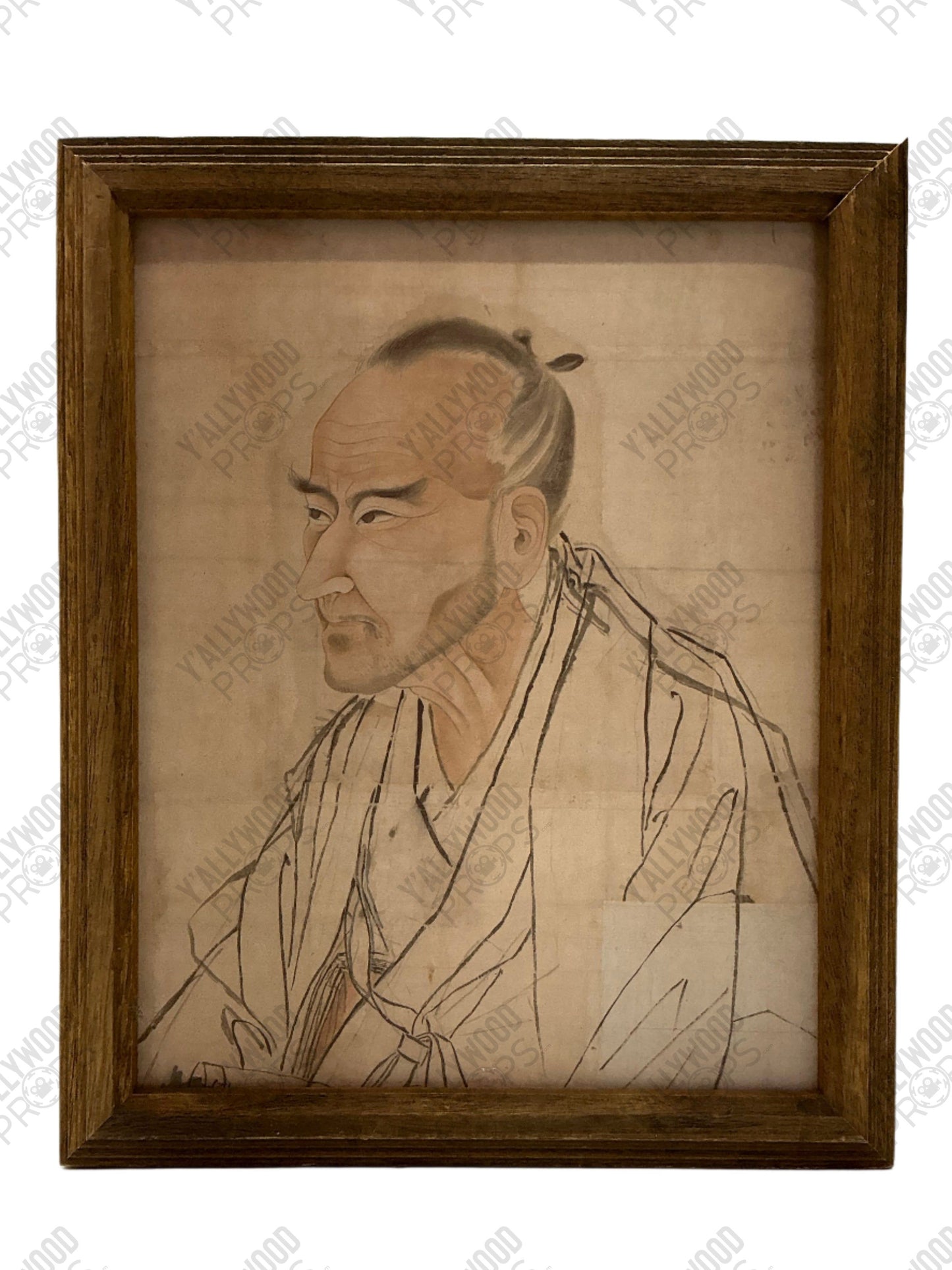 Miyago-Do Sensai Portraits Cobra Kai Movie Prop Y'allywood Props Frame 3 9x11"