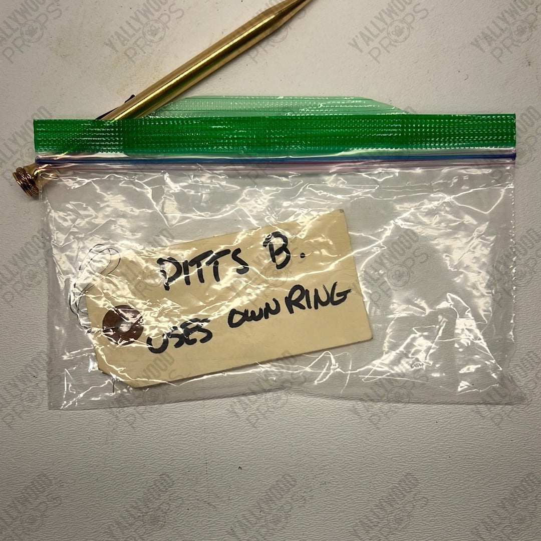 Pitts Beatty’s Gold Pen Killers of the Flower Moon Movie Prop Y'allywood Props