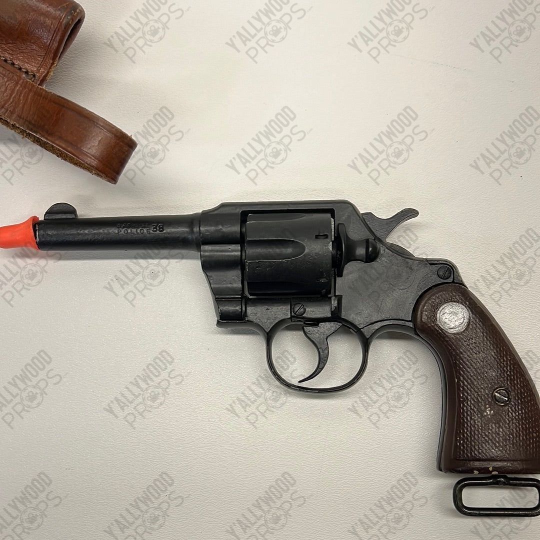 Jonathan Majors’ Revolver and holster from Devotion Movie Prop Y'allywood Props