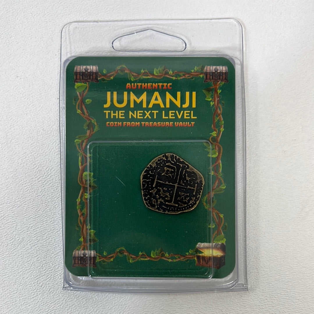 Aged Coin from Treasue Vault Jumanji: Next Level Movie Prop Y'allywood Props