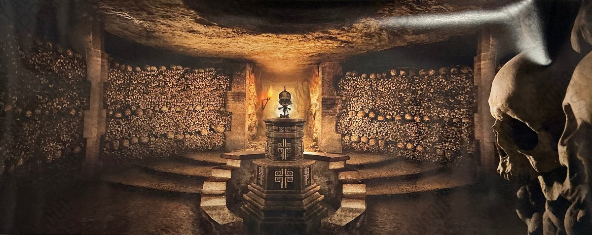 Set Dec Catacombs Poster Day Shift (2022) Movie Prop Y'allywood Props
