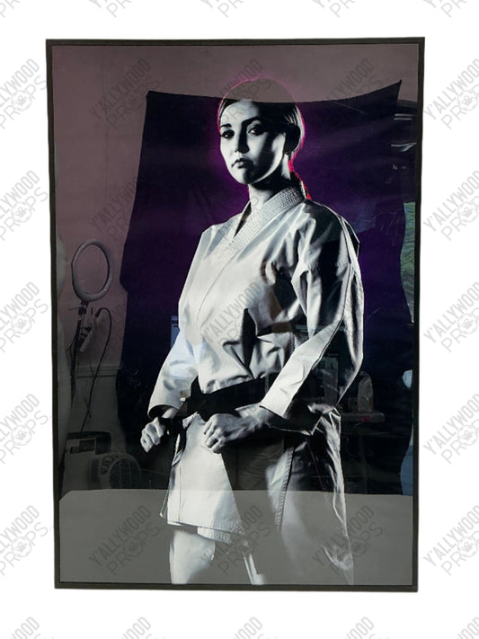 Framed Posters Sekai Taikai Tournament Cobra Kai Movie Prop Y'allywood Props F