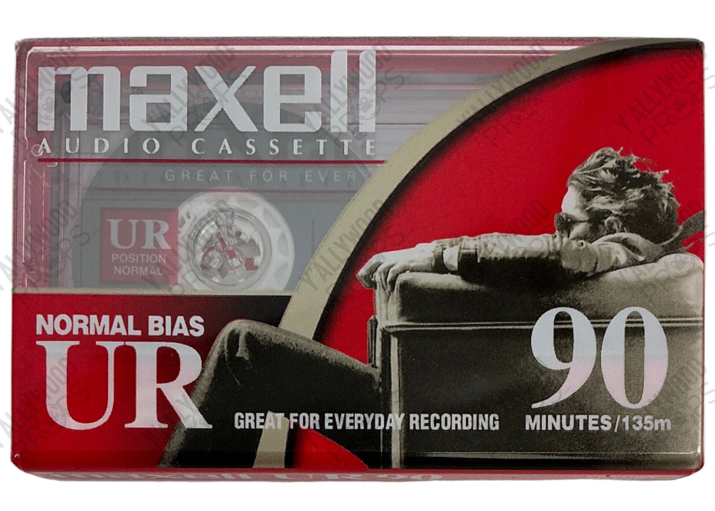 Cassette Tape Case from Wheeler's Basement Stranger Things (2016-2025) Movie Prop Y'allywood Props