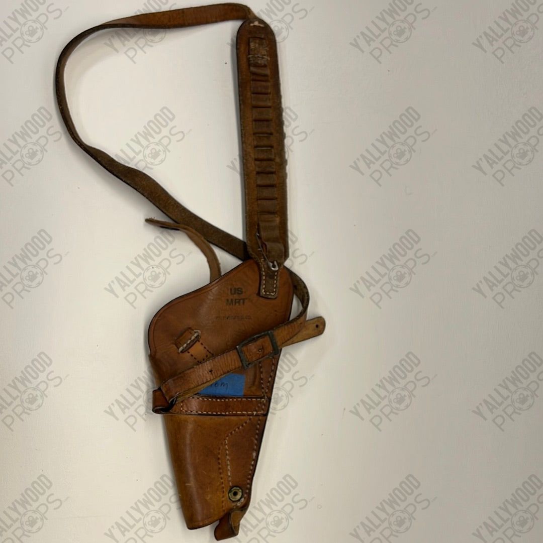 Glen Powell’s Revolver and holster from Devotion Movie Prop Y'allywood Props