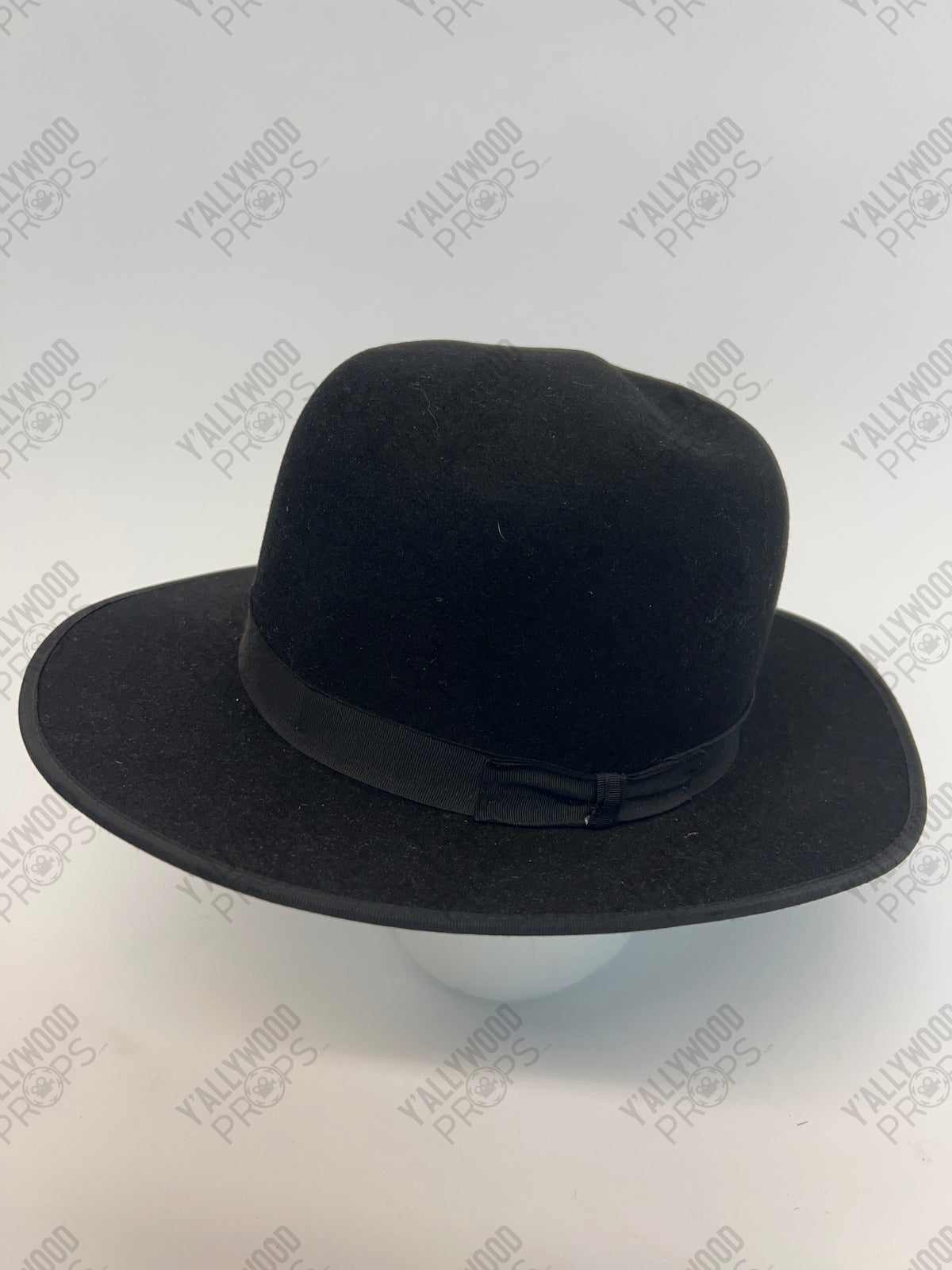 Osage 7 1/4 Black Cowboy Hats Killers of the Flower Moon Wardrobe Y'allywood Props Unmarked, High Quality Size 59