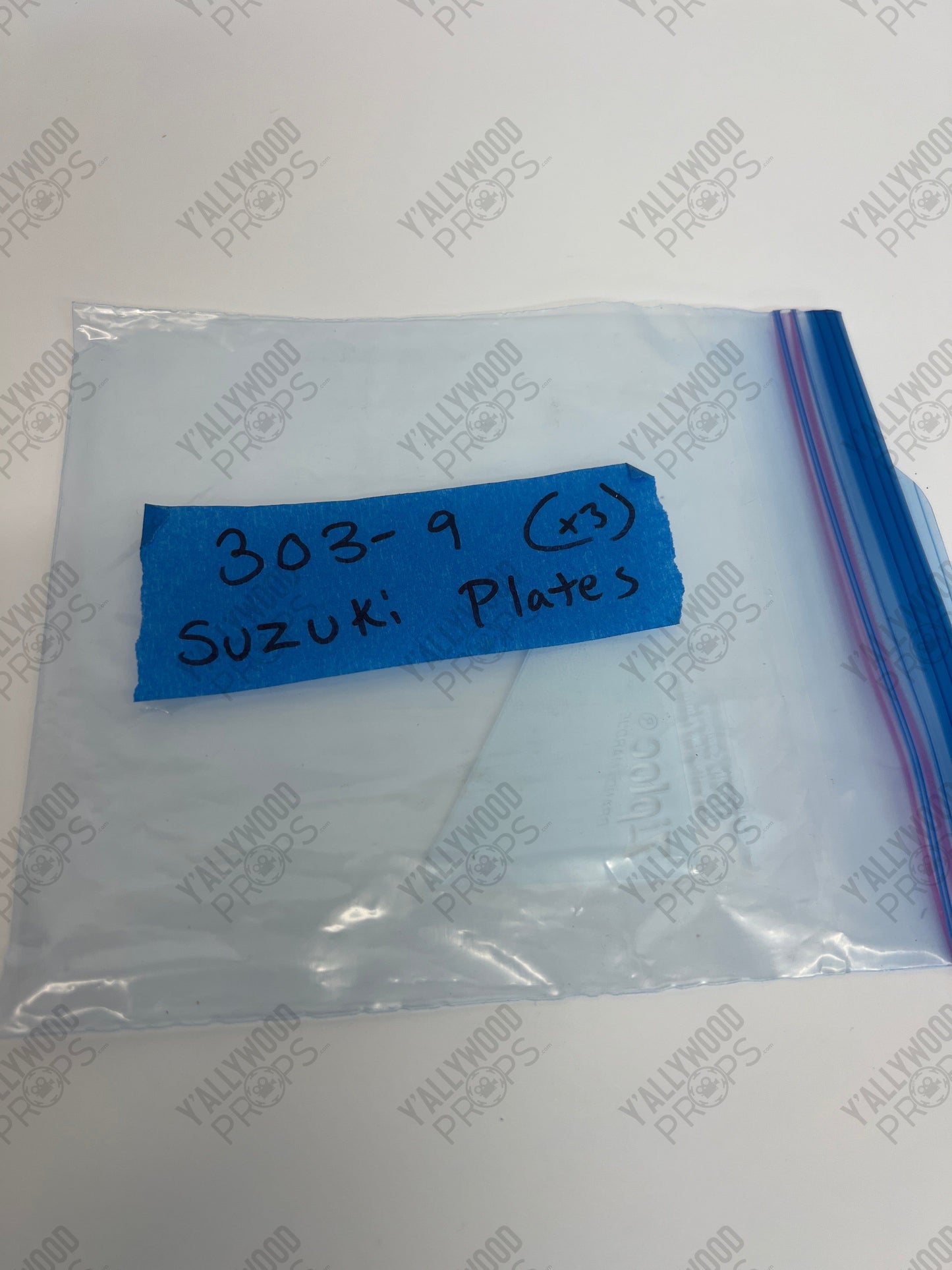 Motorcycle Plate S3E3 Cobra Kai Movie Prop Y'allywood Props