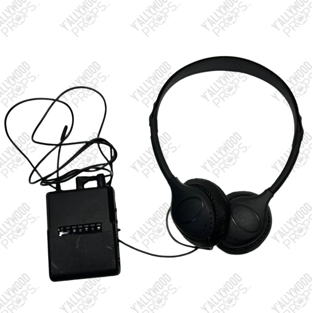 Larry, Negative Man’s Headphones from Donkeyverse Ep2 Doom Patrol Movie Prop Y'allywood Props