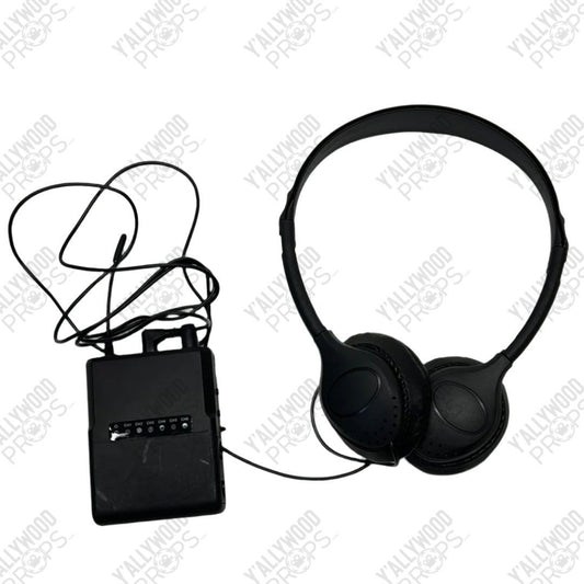 Larry, Negative Man’s Headphones from Donkeyverse Ep2 Doom Patrol Movie Prop Y'allywood Props