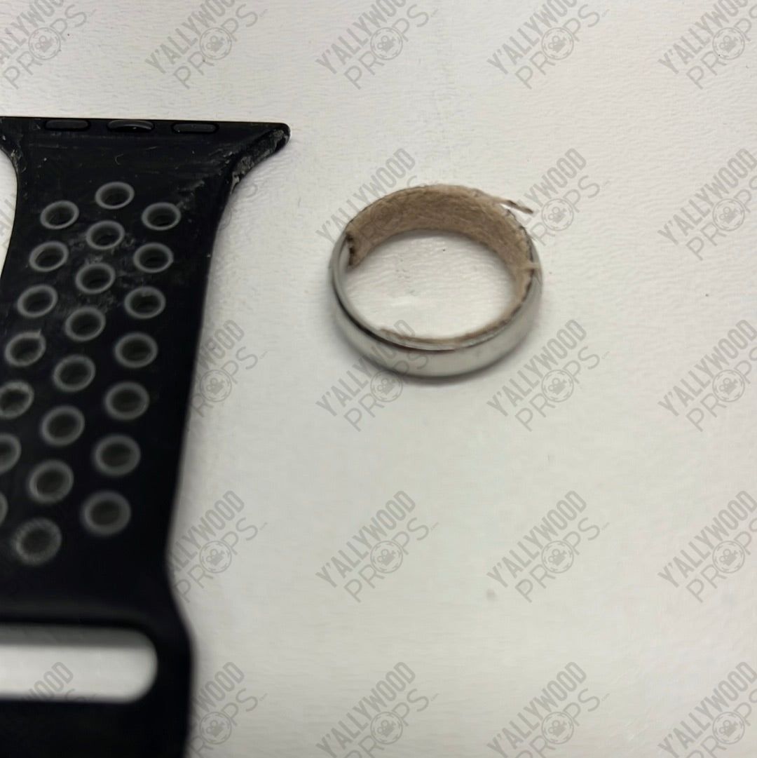 Sportsmaster’s Stunt Apple Watch Band & Ring Stargirl TV Series Wardrobe Y'allywood Props