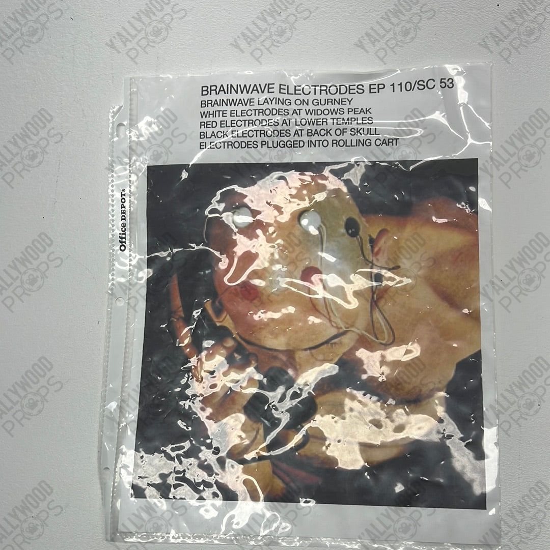 Henry King, Brainwave’s Electrodes S1E10 Stargirl Movie Prop Y'allywood Props