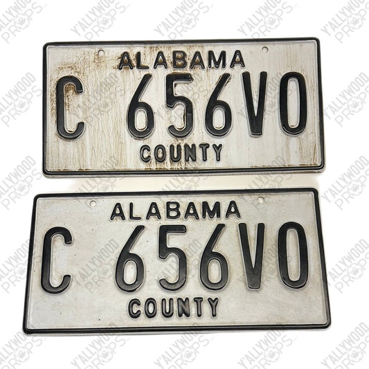Alabama County License Plates Just Mercy Movie Prop Y'allywood Props C 656V0